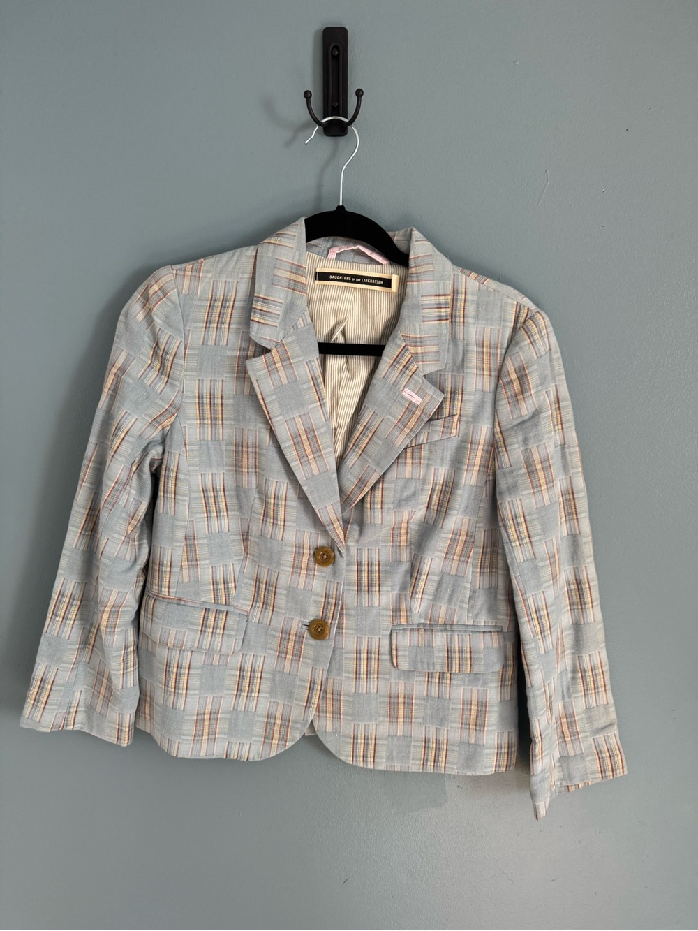 Daughters of the Liberation Plaid Blazer
